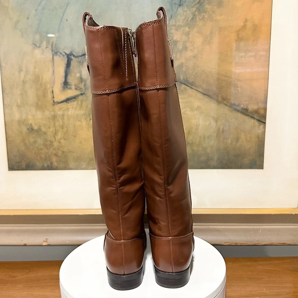 🌸TOMMY HILFIGER🌸 Shyenne Boots In Brown Size: 5.5
